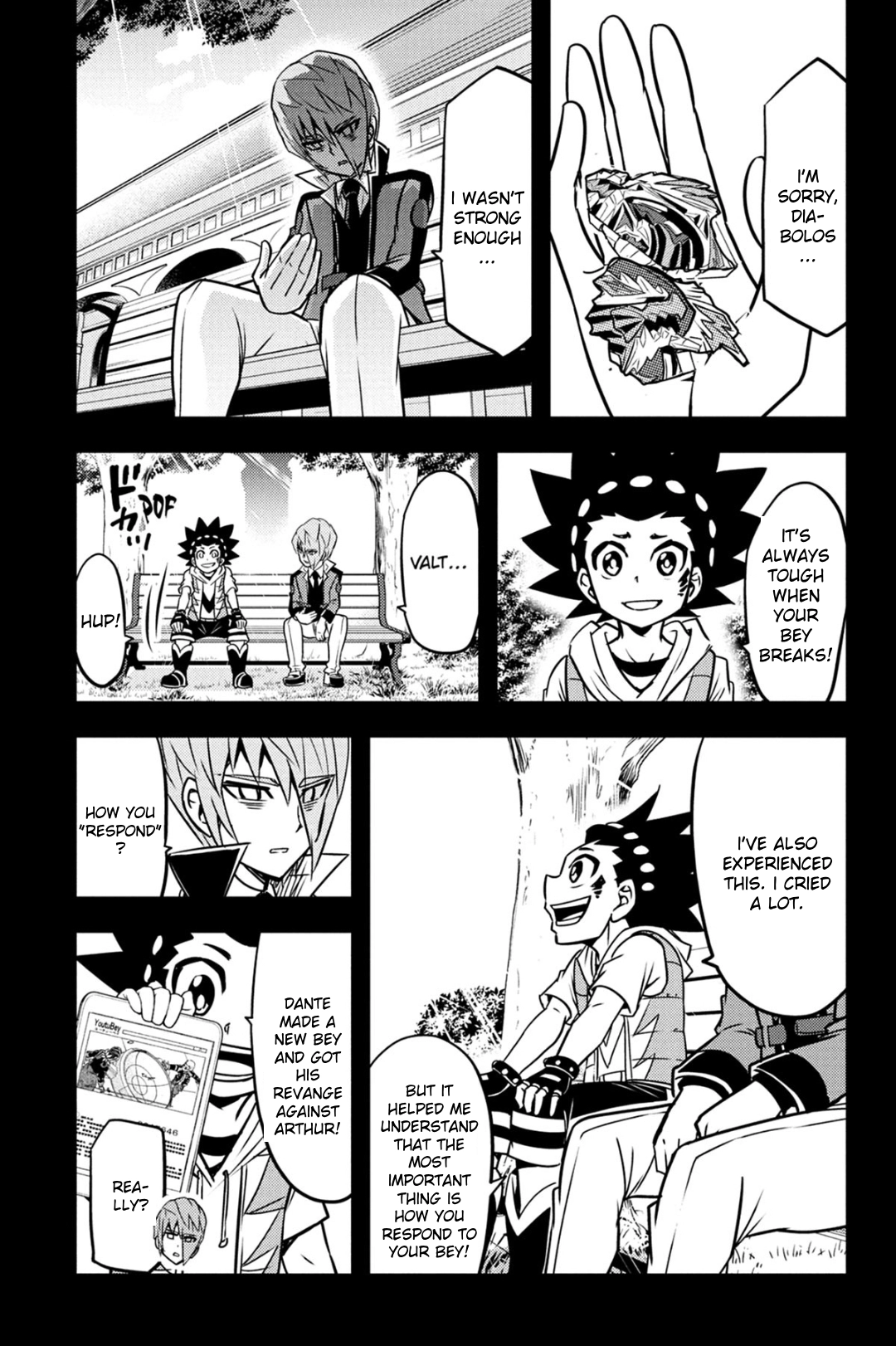Read Beyblade Burst chapter 80 image 4 on Lezhin