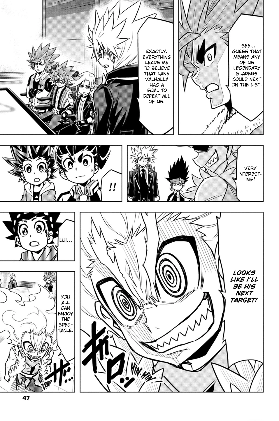 Beyblade Burst Chapter 87 page 12 - 