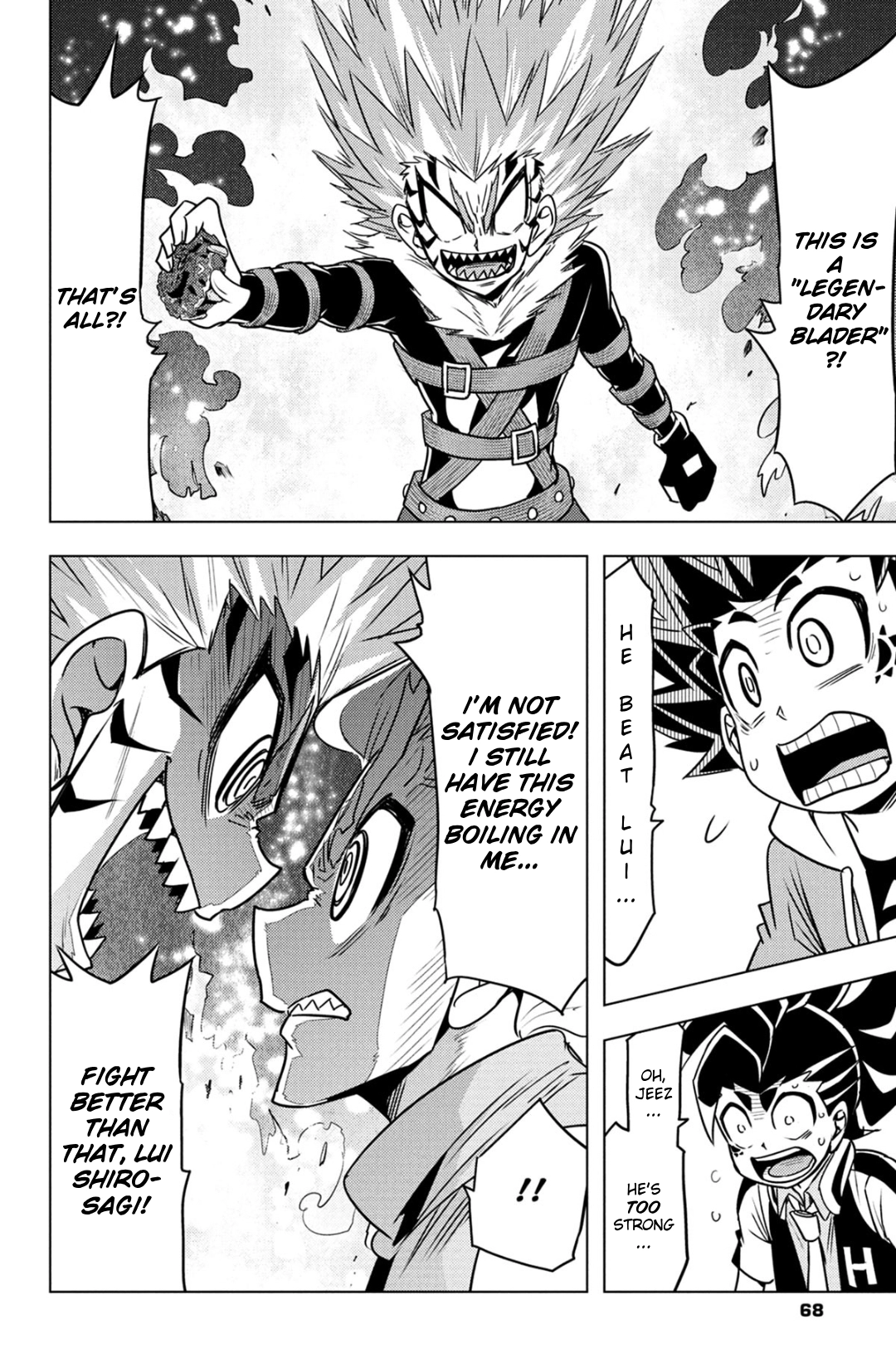Beyblade Burst Chapter 87 page 33 - 