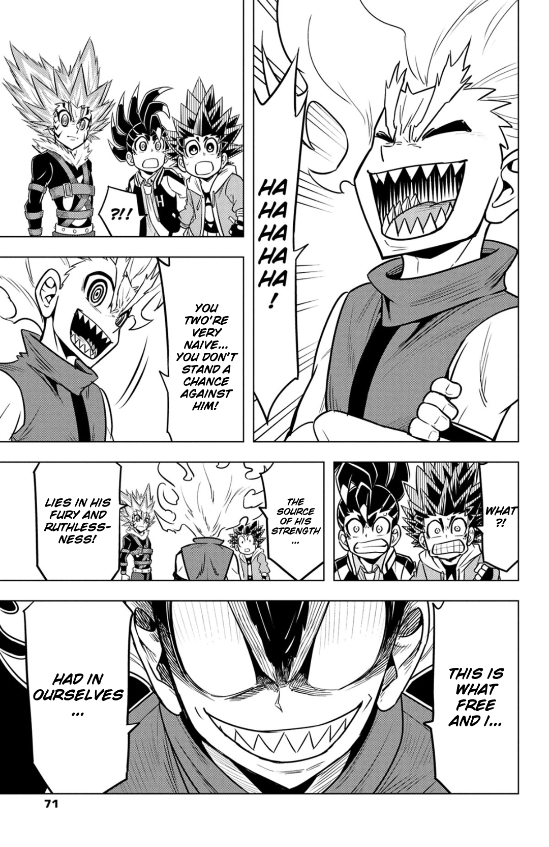 Beyblade Burst Chapter 87 page 36 - 