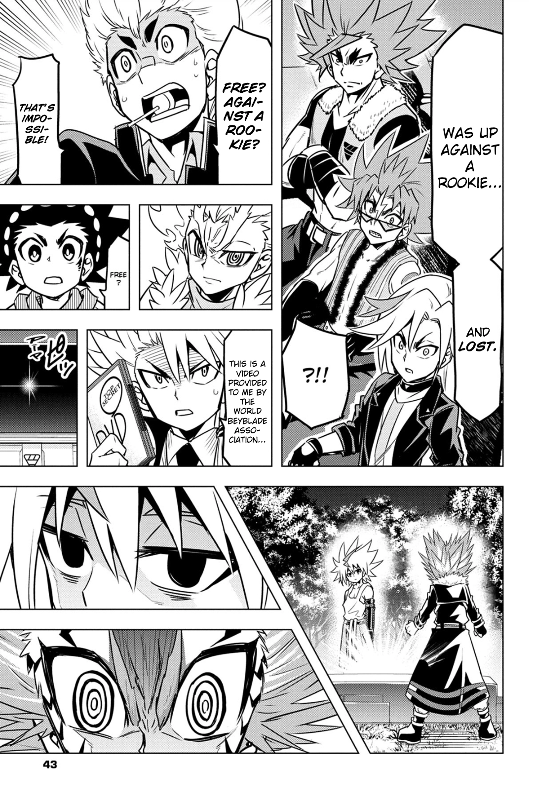 Beyblade Burst Chapter 87 page 8 - 