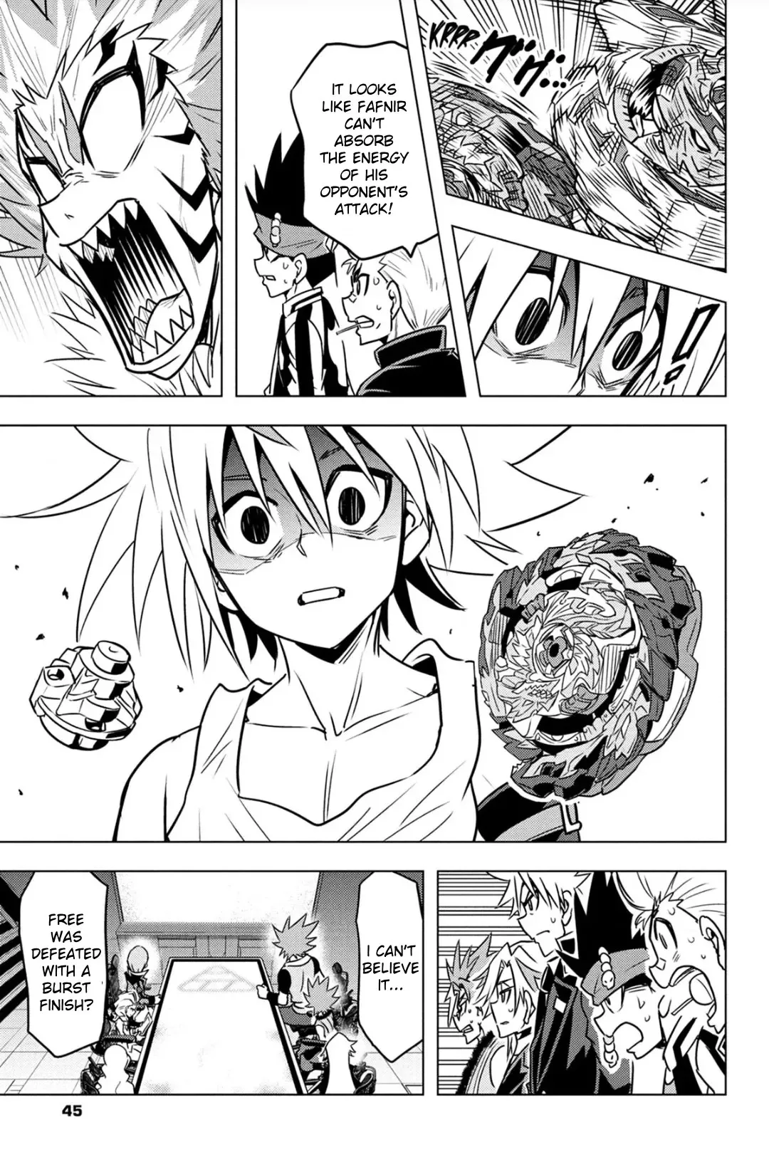 Beyblade Burst Chapter 87 page 10 - 