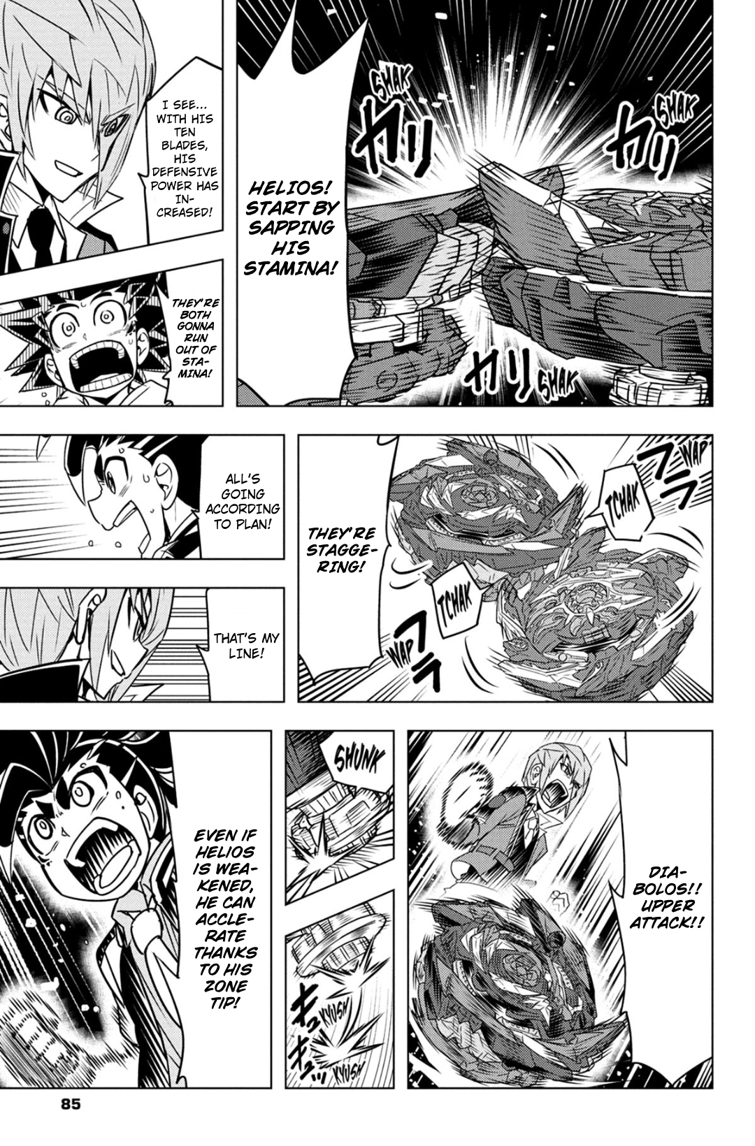 Read Beyblade Burst chapter 88 image 12 on Lezhin