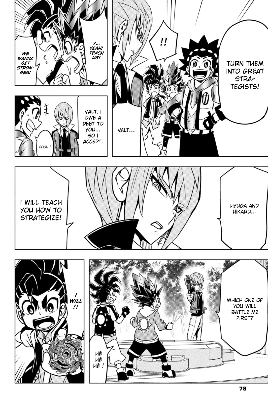 Read Beyblade Burst chapter 88 image 5 on Lezhin