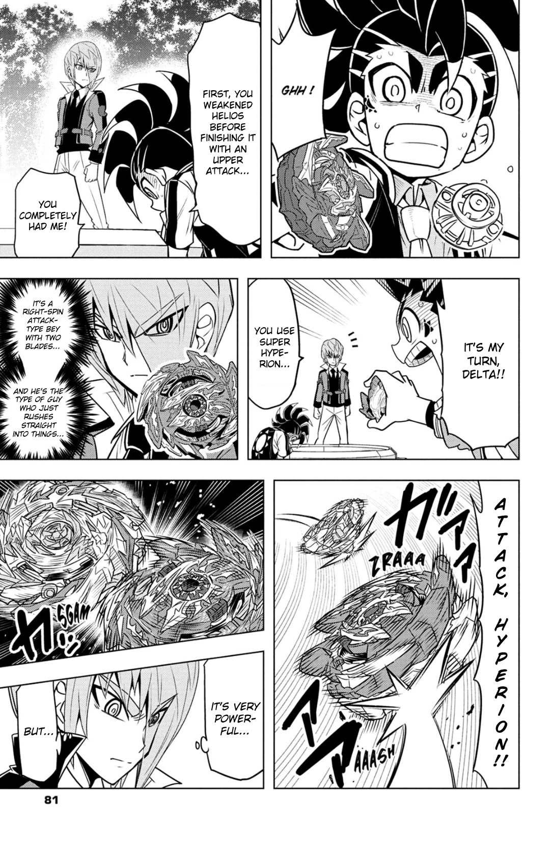 Read Beyblade Burst chapter 88 image 8 on Lezhin