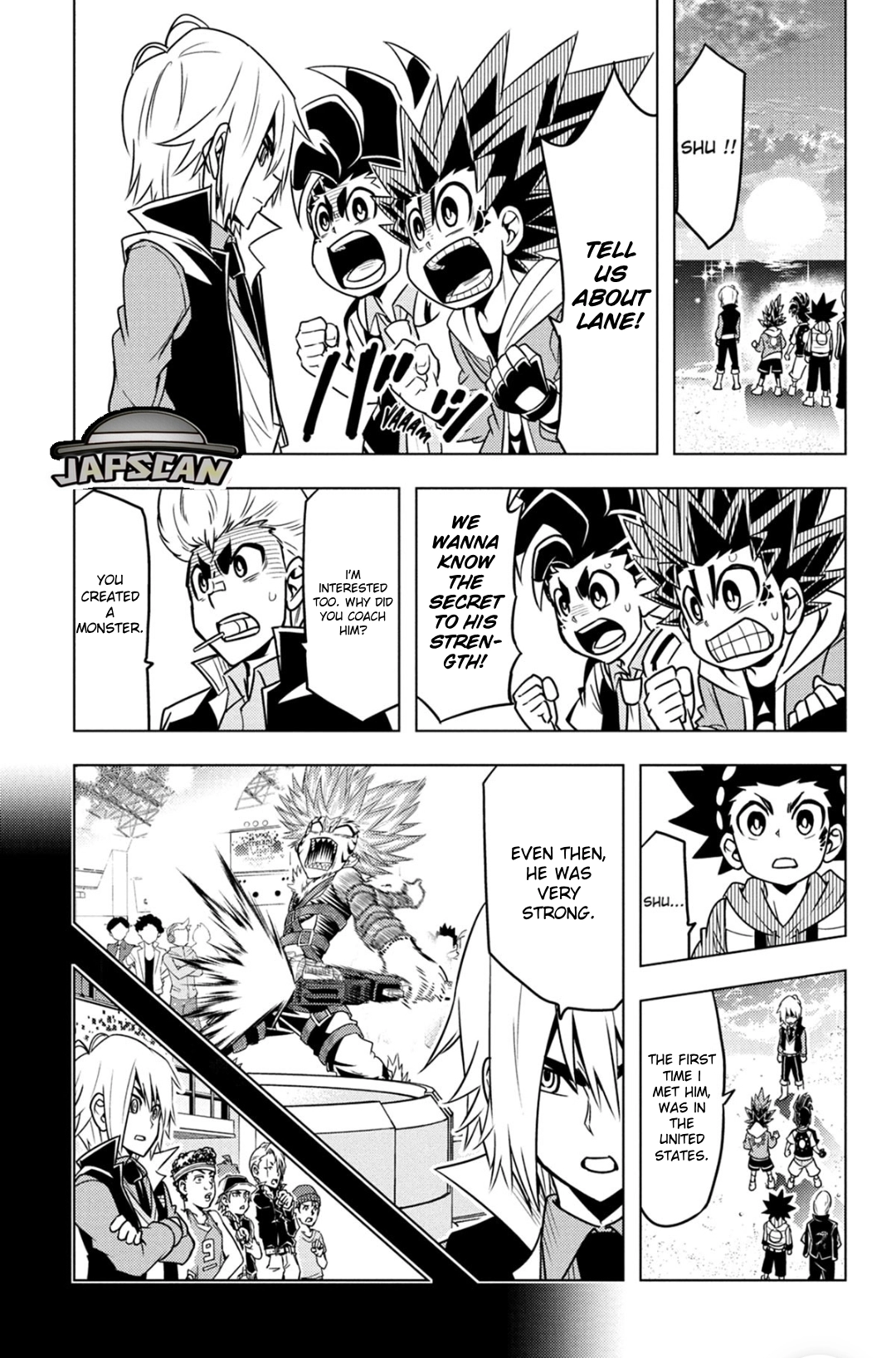 Read Beyblade Burst chapter 90 image 20 on Lezhin