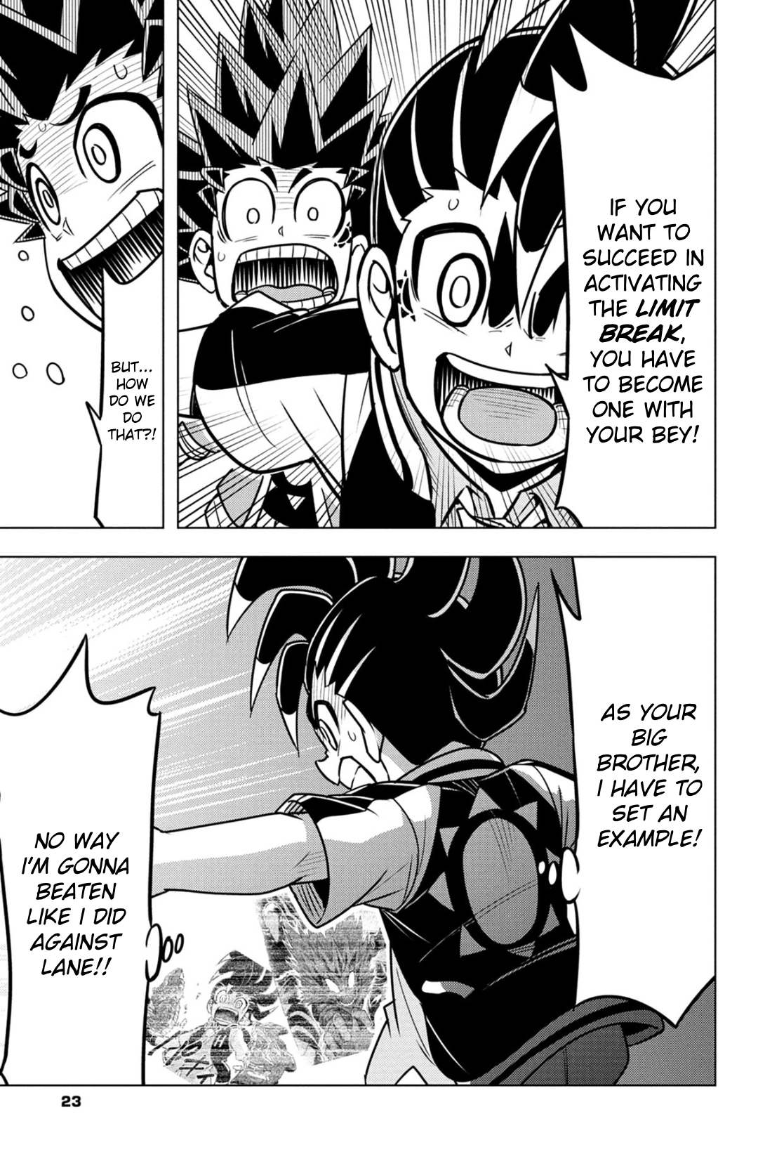 Read Beyblade Burst chapter 93 image 18 on Lezhin