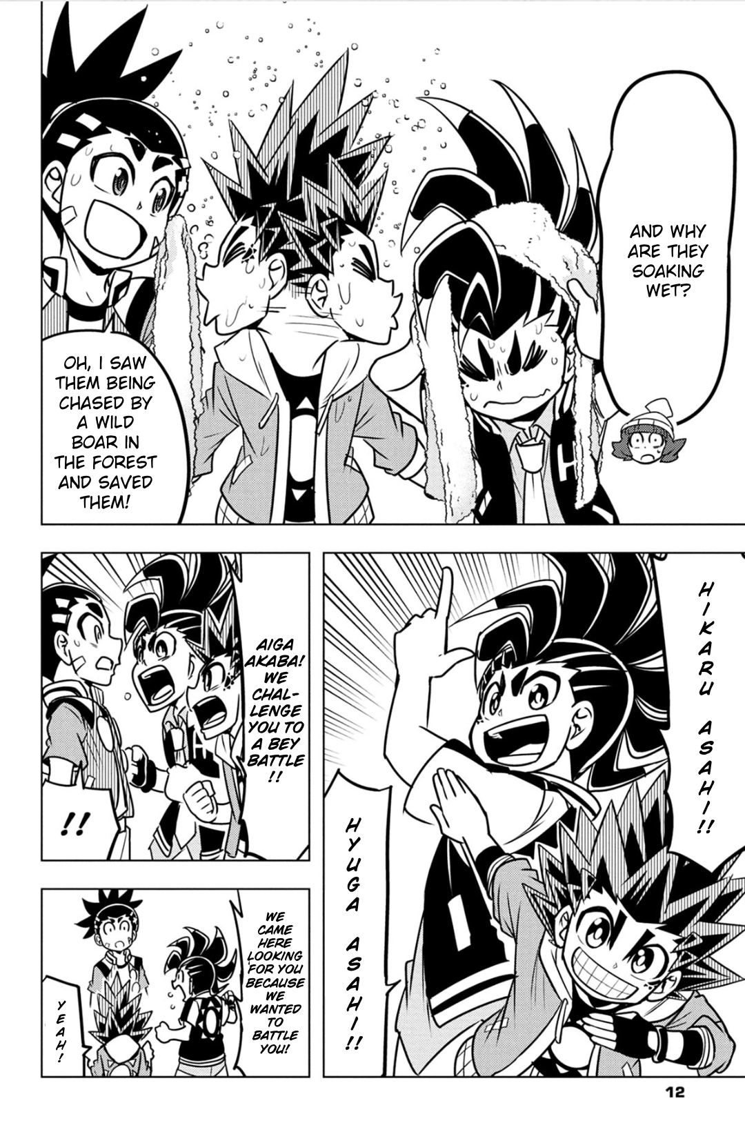 Read Beyblade Burst chapter 93 image 7 on Lezhin