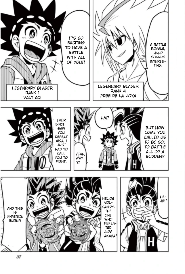 Read Beyblade Burst chapter 94 image 2 on Lezhin