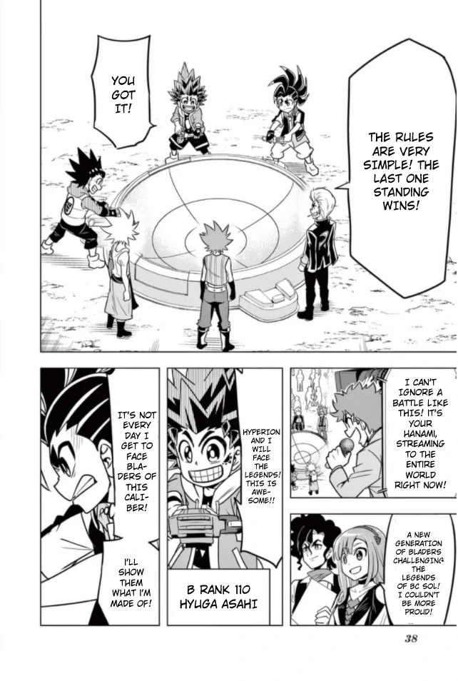 Read Beyblade Burst chapter 94 image 3 on Lezhin