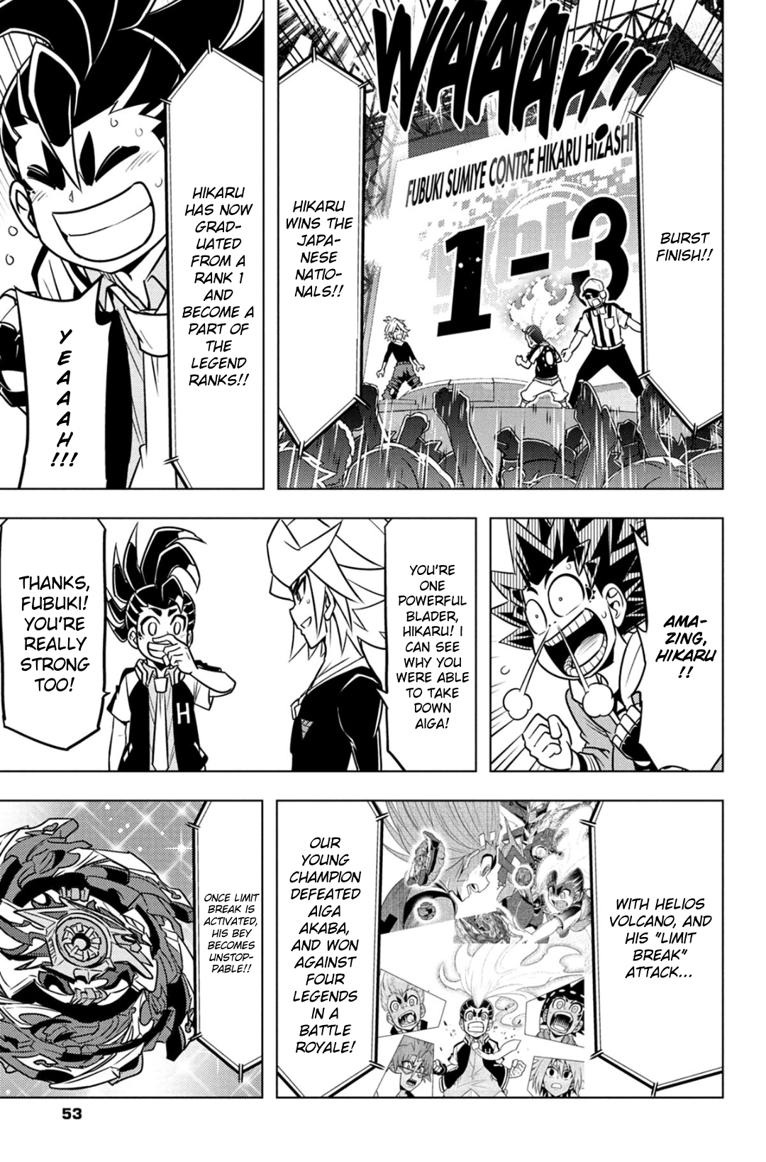Read Beyblade Burst chapter 95 image 4 on Lezhin