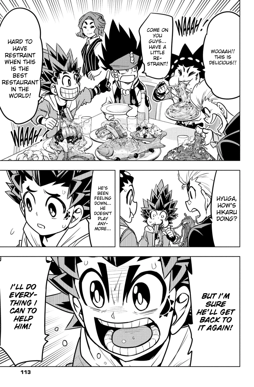 Read Beyblade Burst chapter 97 image 4 on Lezhin
