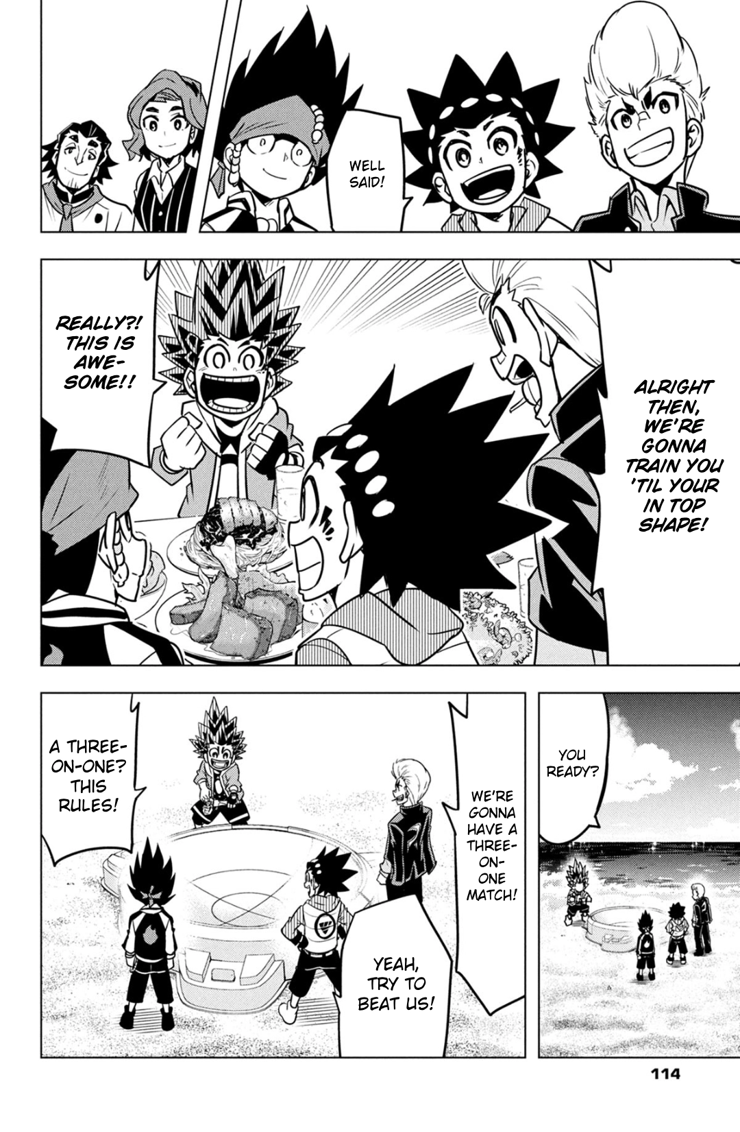 Read Beyblade Burst chapter 97 image 5 on Lezhin
