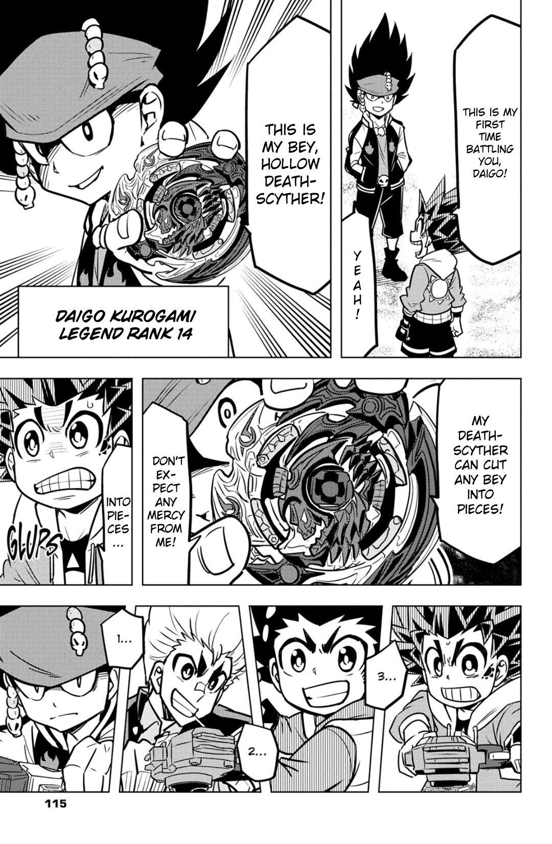 Read Beyblade Burst chapter 97 image 6 on Lezhin