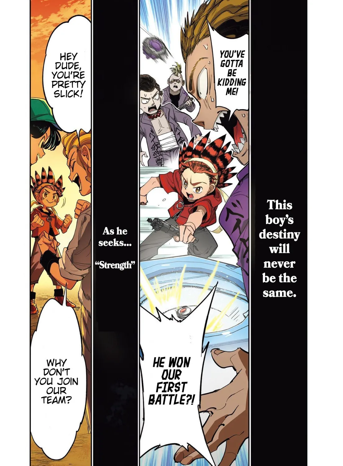Read BEYBLADE X chapter 0 image 2 on Lezhin