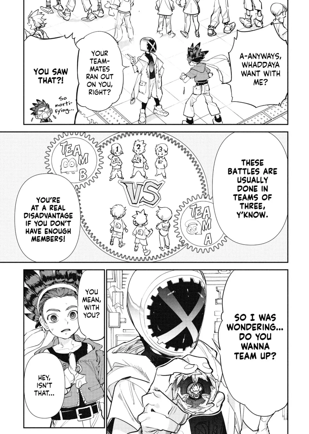 Read BEYBLADE X chapter 1 image 24 on Lezhin