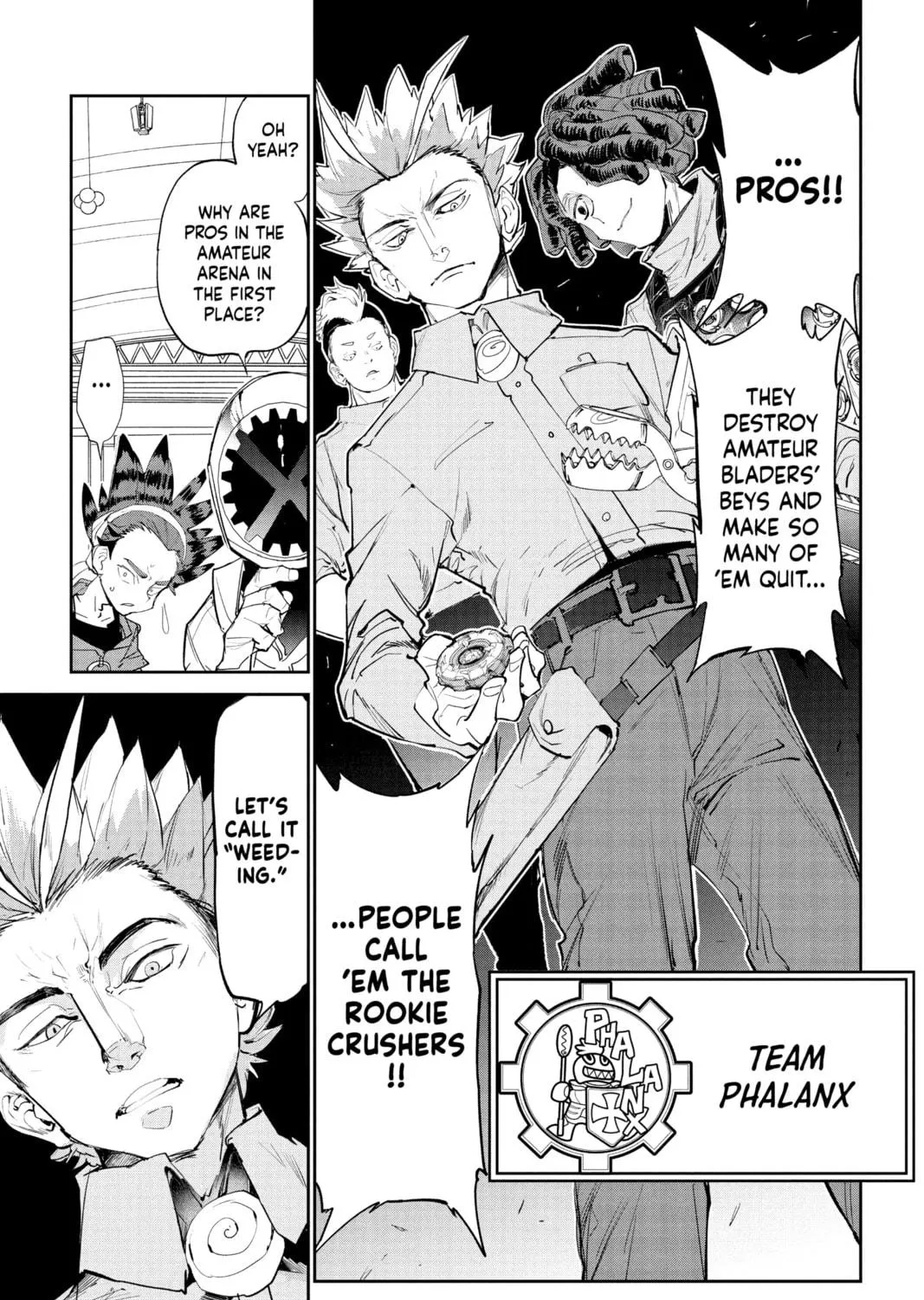 Read BEYBLADE X chapter 1 image 40 on Lezhin