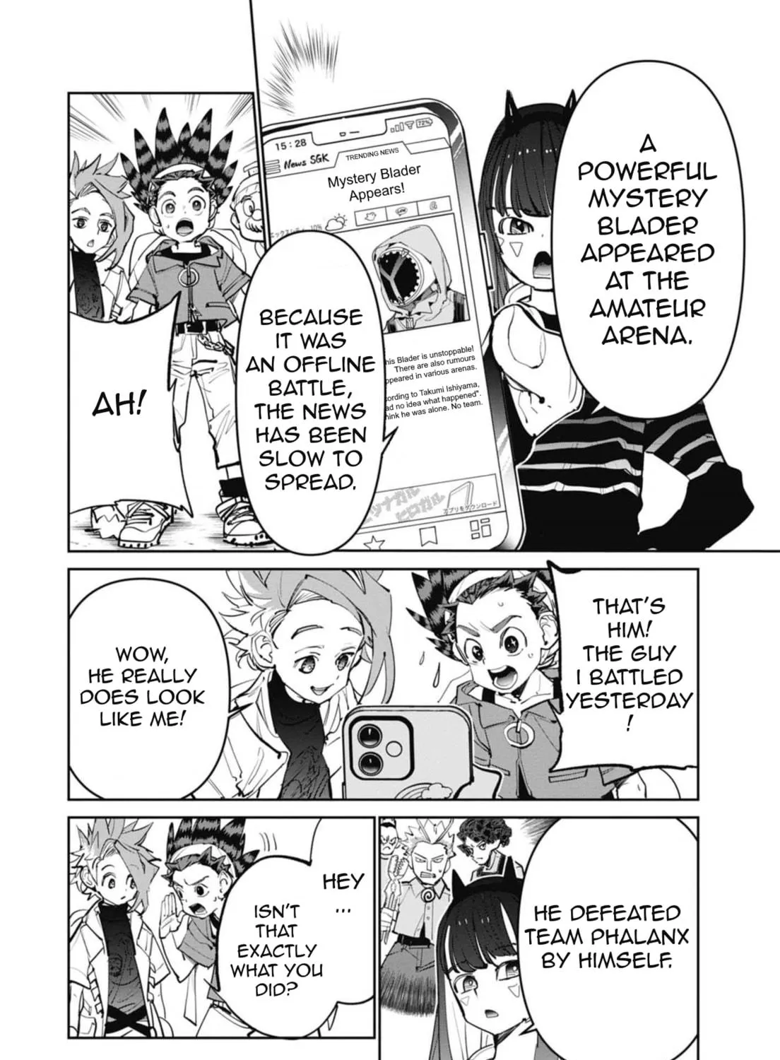Read BEYBLADE X chapter 12 image 18 on Lezhin
