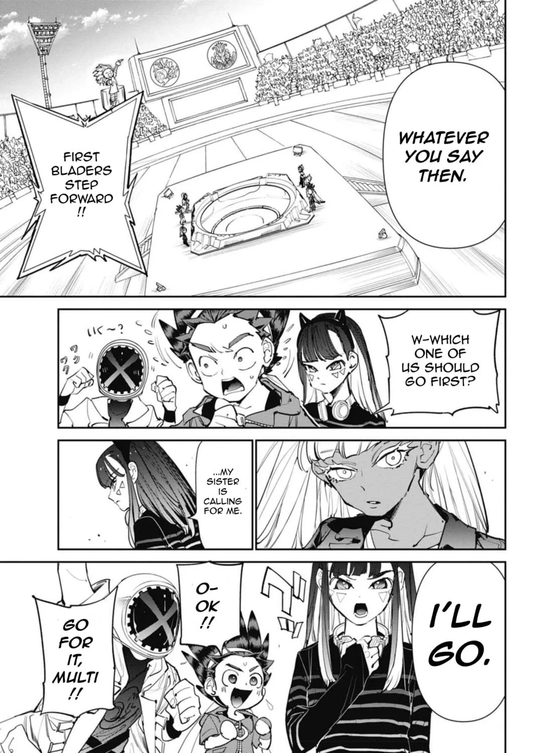 Read BEYBLADE X chapter 13 image 28 on Lezhin