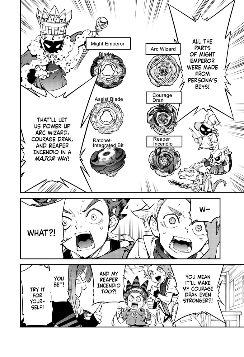Read BEYBLADE X chapter 31 image 4 on Lezhin