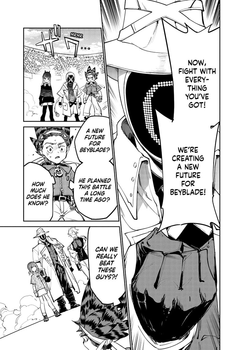 Read BEYBLADE X chapter 39 image 8 on Lezhin