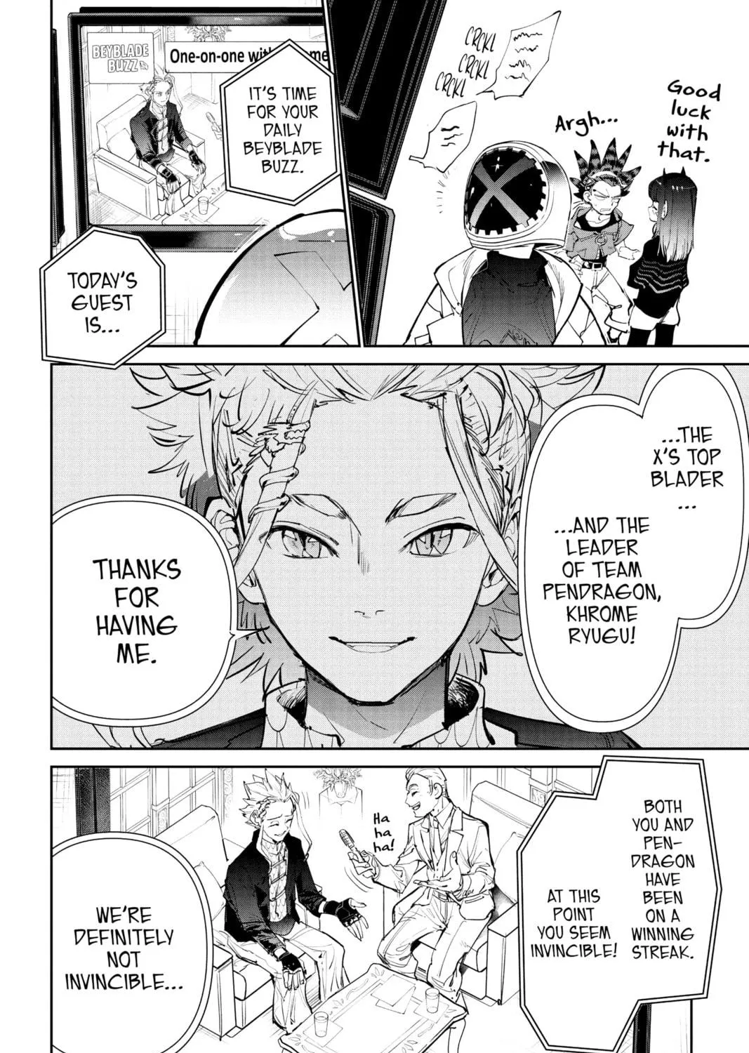 Read BEYBLADE X chapter 4 image 18 on Lezhin