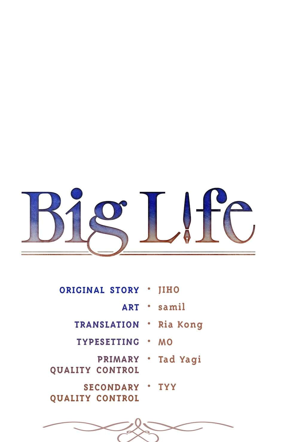 Read Big Life chapter 104 image 23 on Lezhin