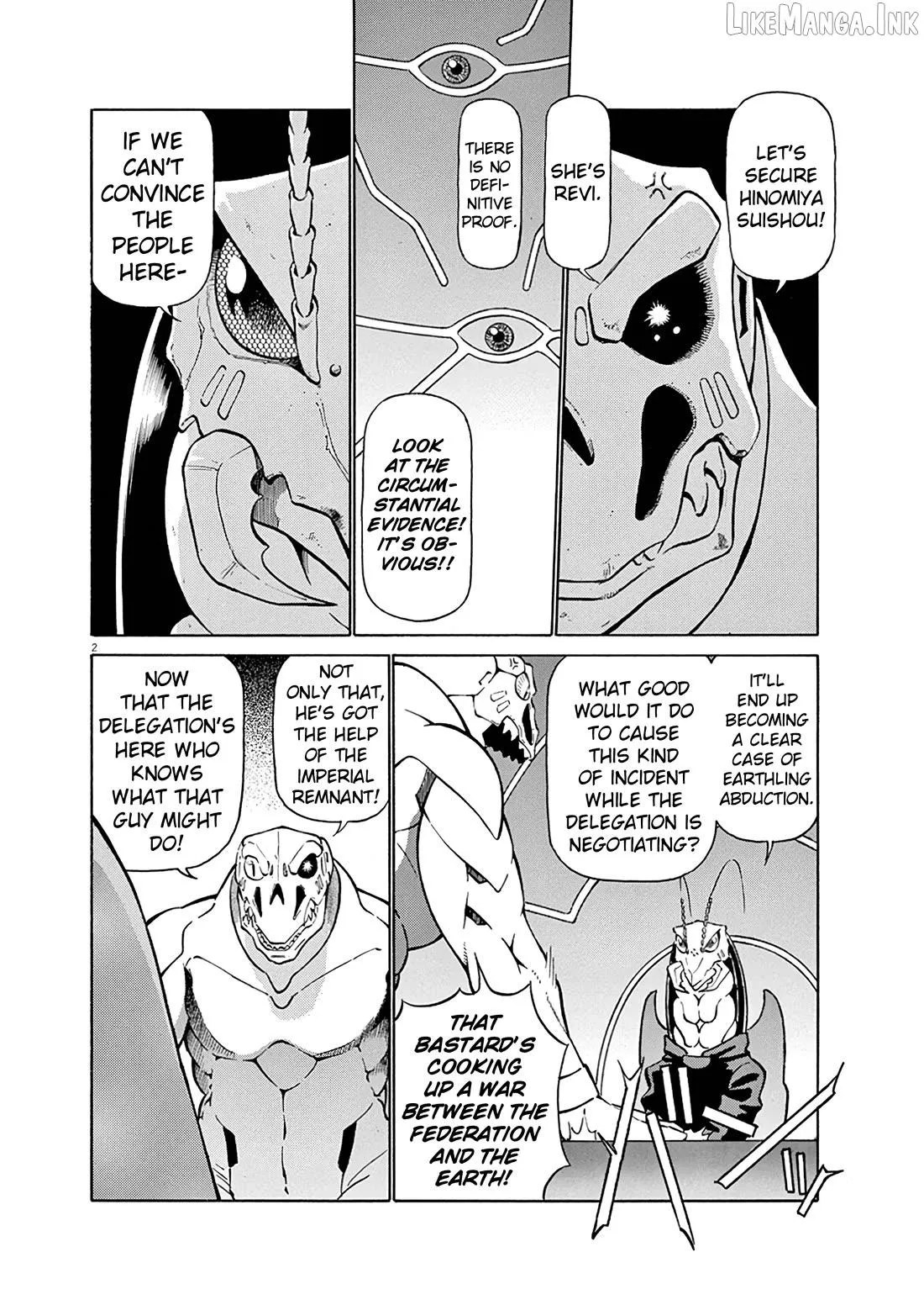Birdy the Mighty Evolution Chapter 128 page 2 - 