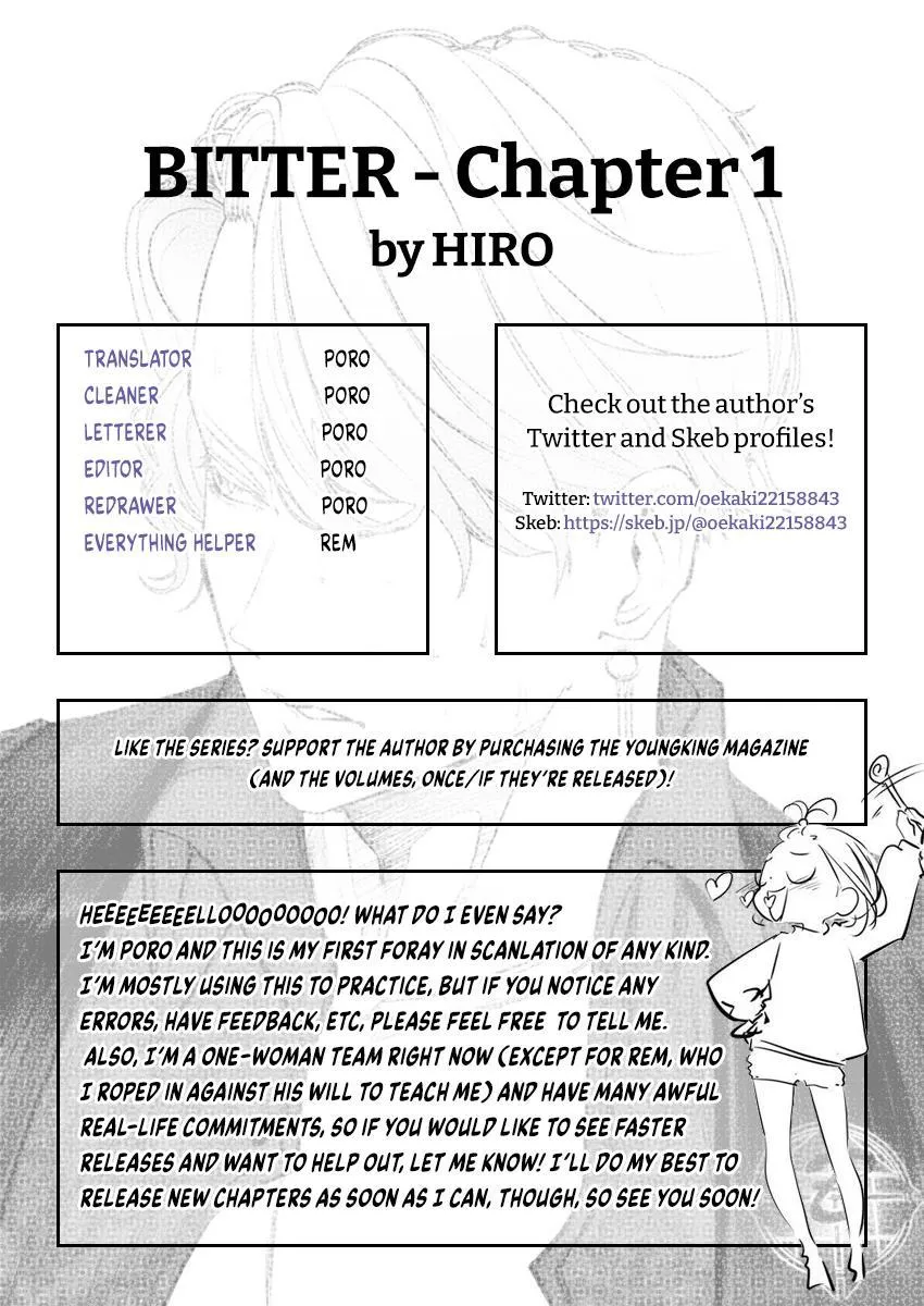 Read BITTER chapter 1 image 22 on Lezhin