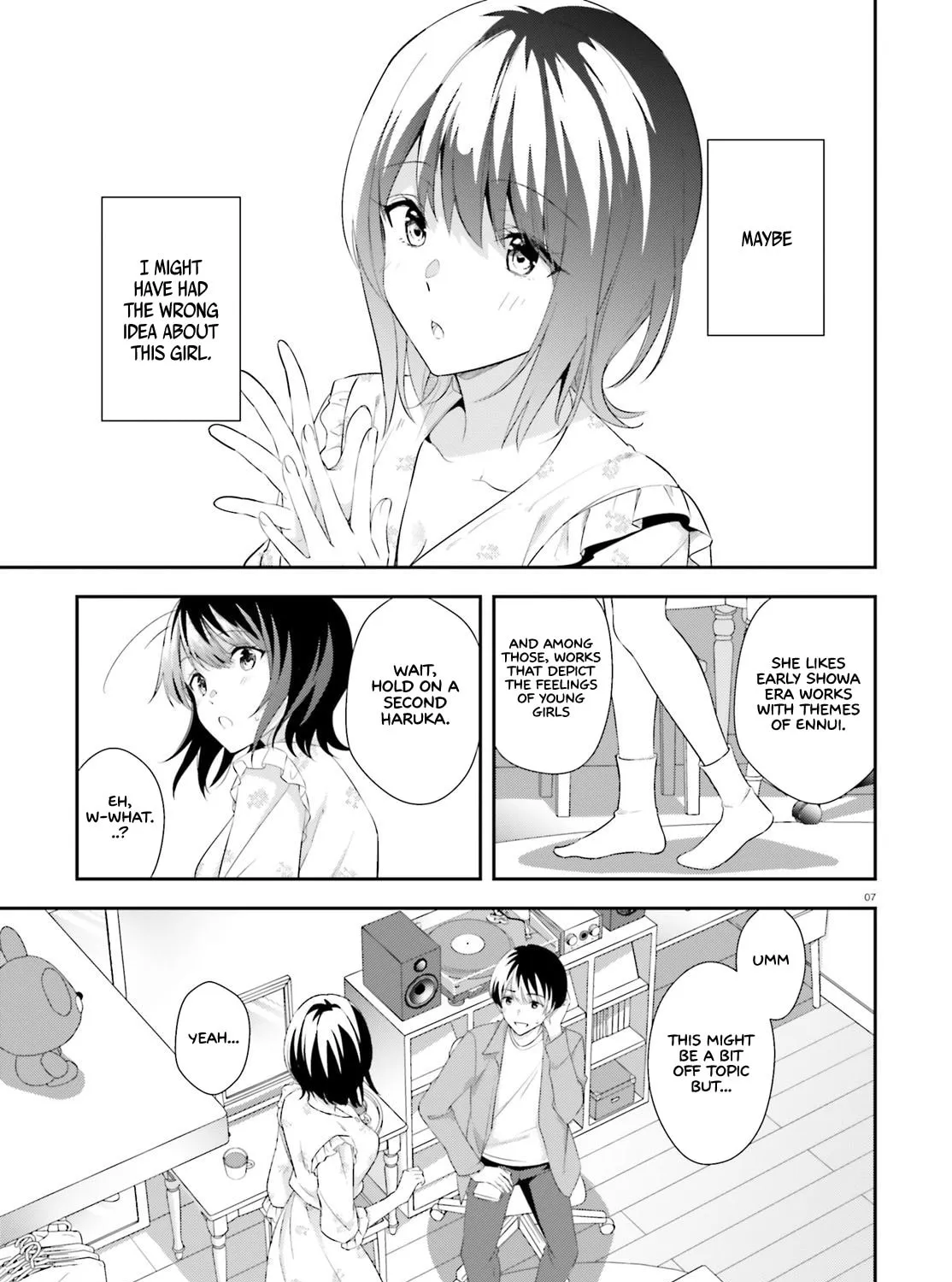 Read Bizarre Love Triangle chapter 7 image 13 on Lezhin
