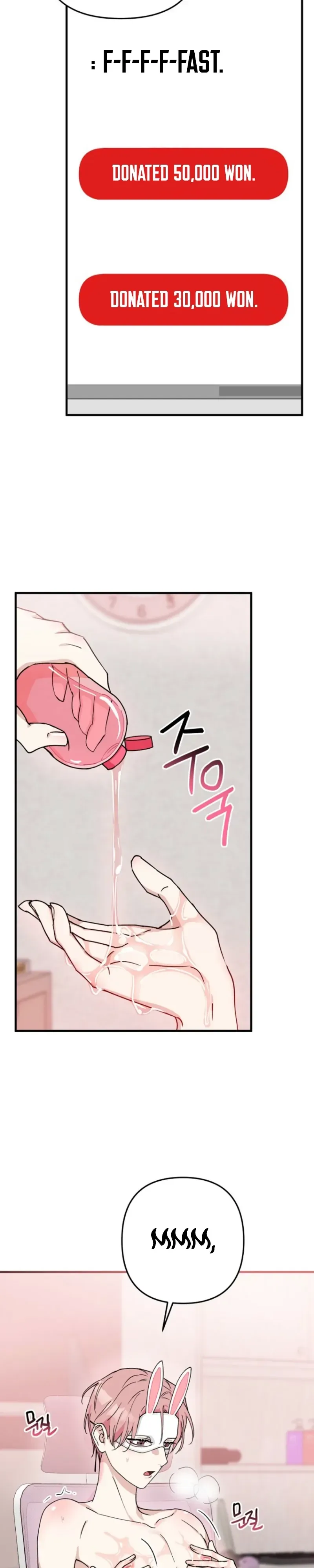 BJ Sucking on Rabbit Peach Juice Chapter 1 page 19 - 