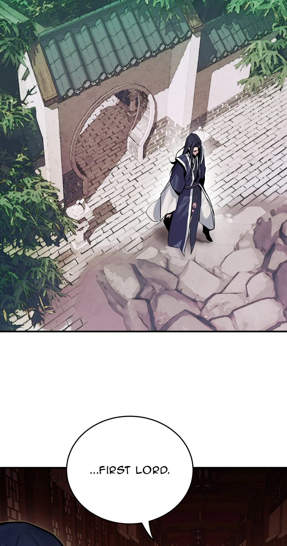 Read Black and White Martial Emperor chapter 2 image 2 on Lezhin
