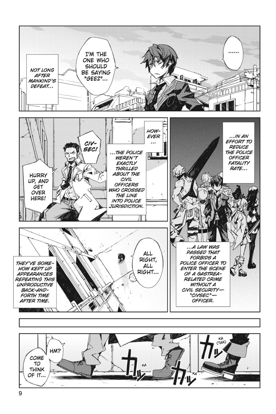 Read Black Bullet chapter 1 image 7 on Lezhin