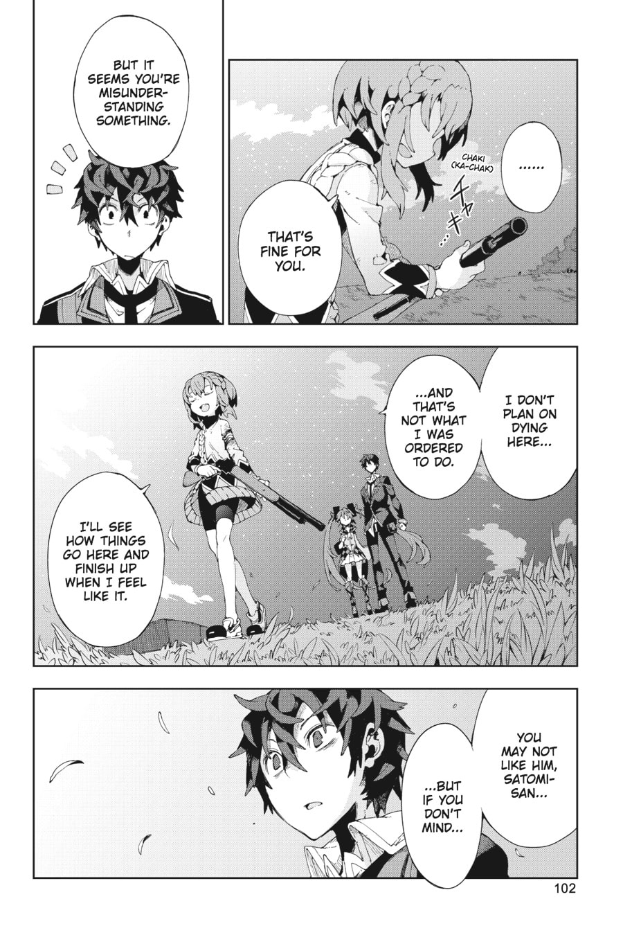 Read Black Bullet chapter 12 image 7 on Lezhin