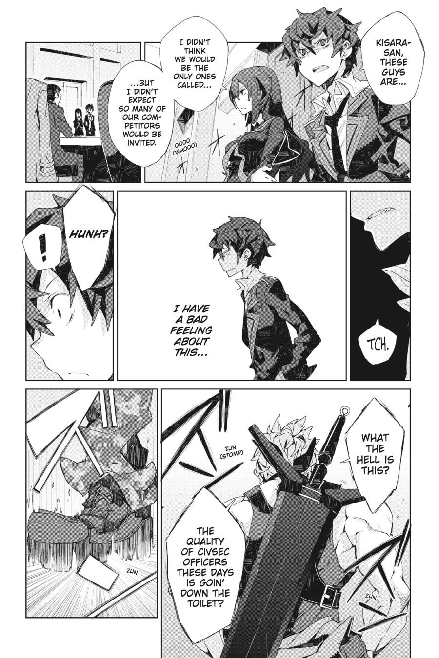 Read Black Bullet chapter 4 image 18 on Lezhin