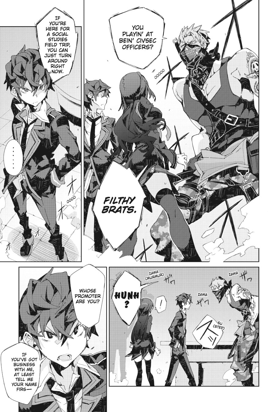 Read Black Bullet chapter 4 image 19 on Lezhin