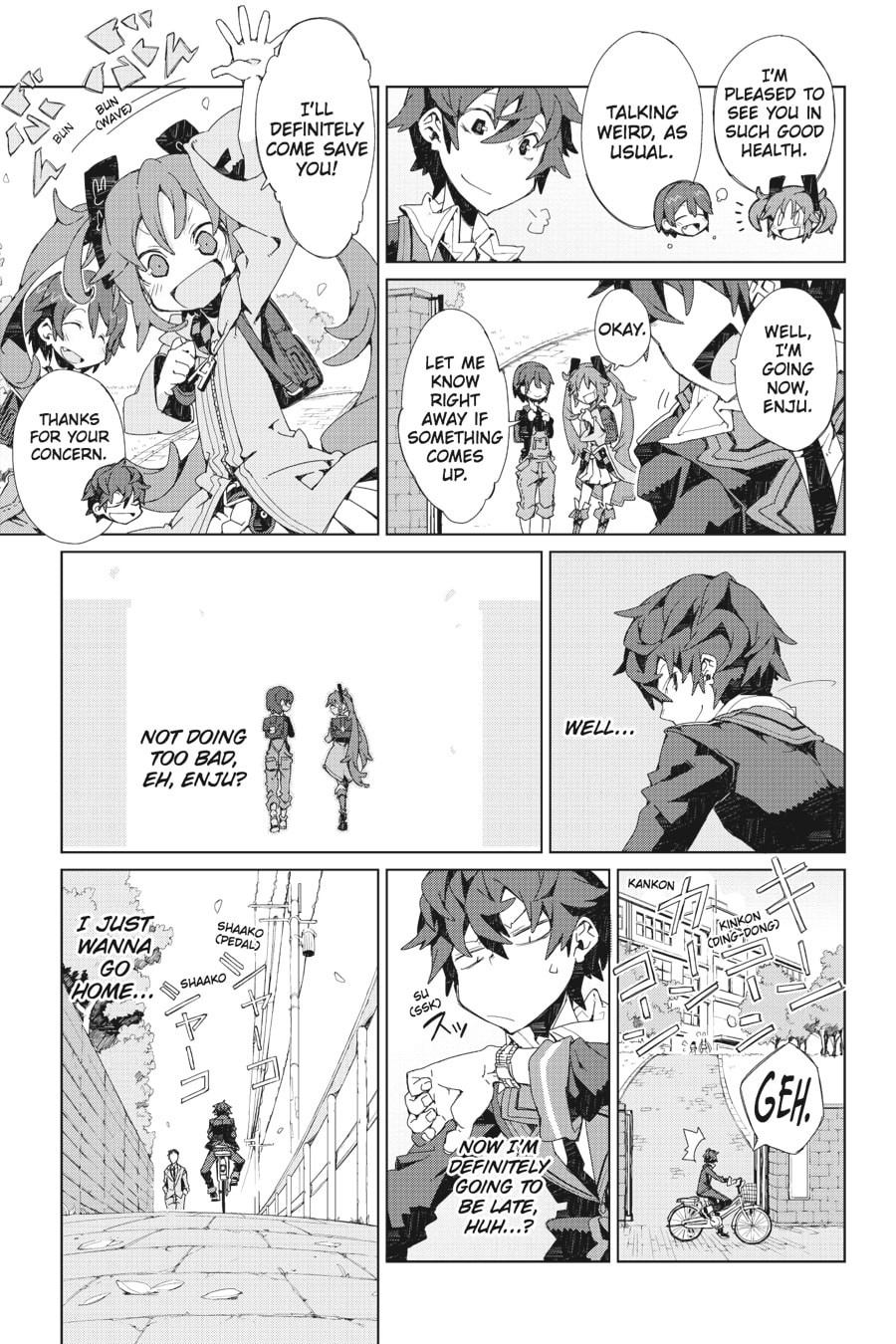 Read Black Bullet chapter 4 image 6 on Lezhin