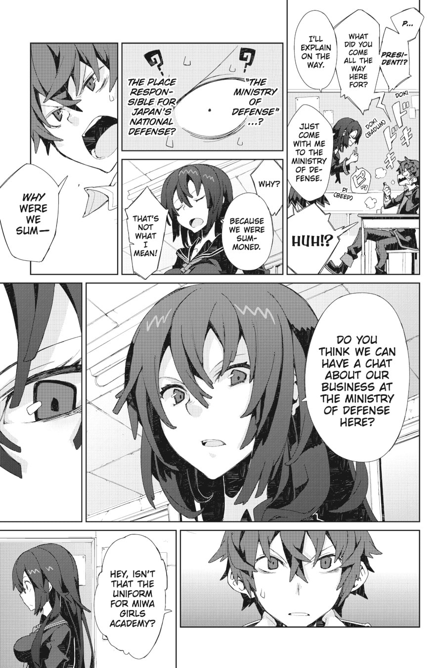 Read Black Bullet chapter 4 image 8 on Lezhin