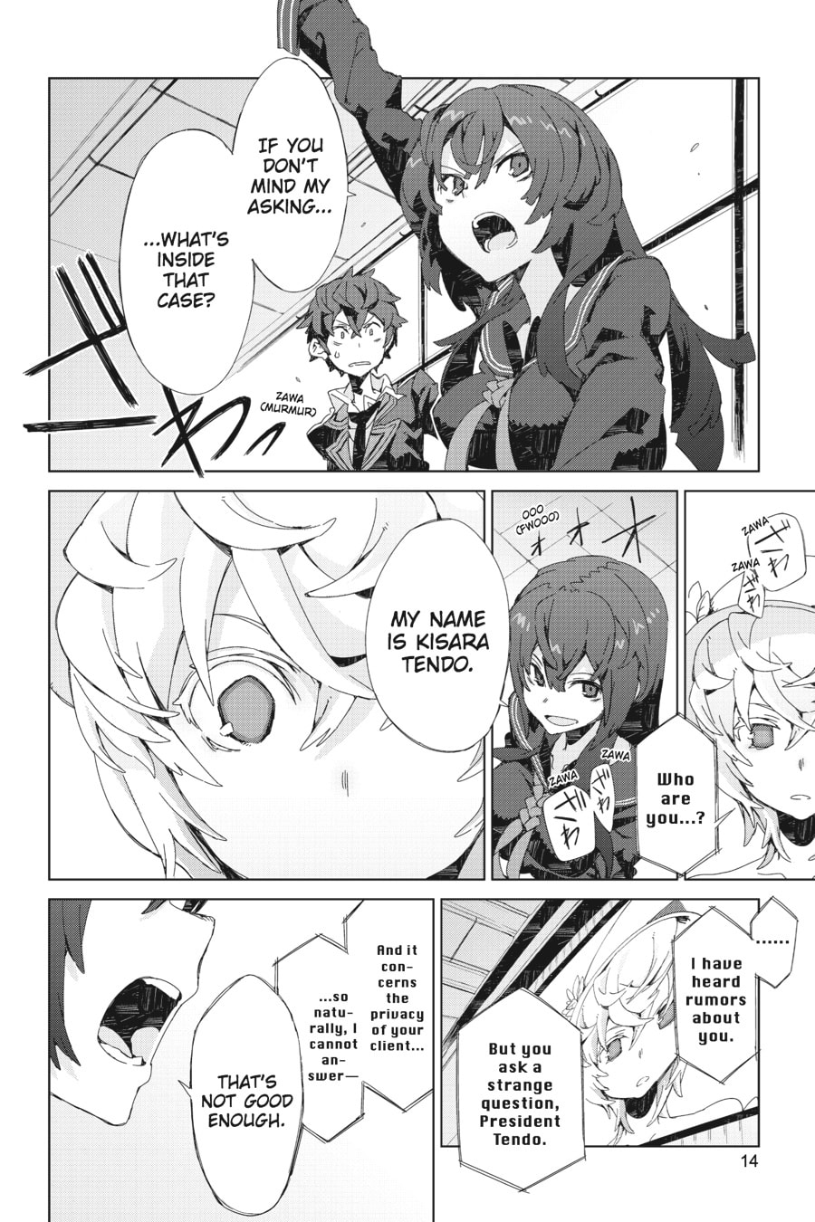 Read Black Bullet chapter 5 image 11 on Lezhin