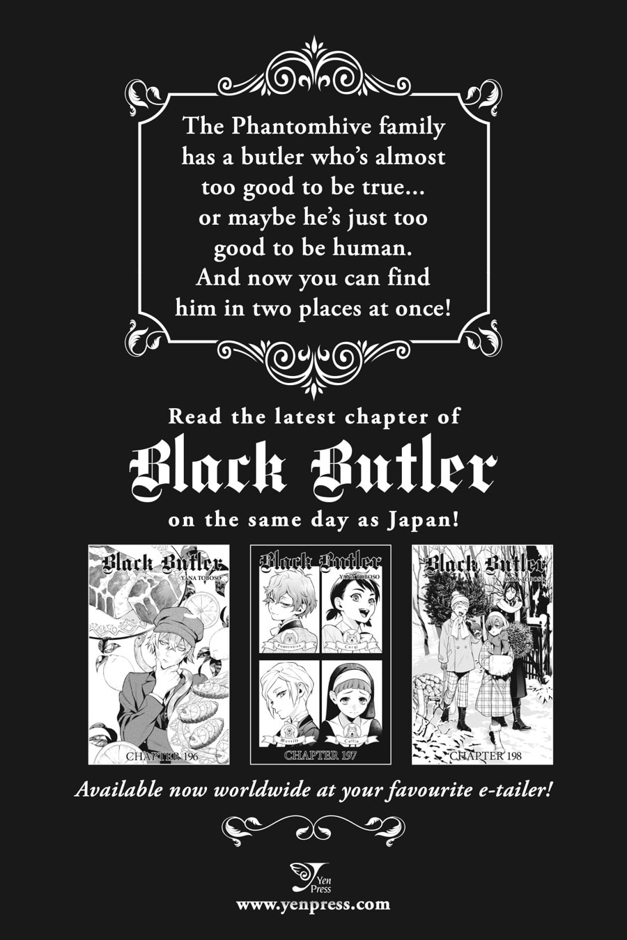 Read Black Butler chapter 0 image 176 on Lezhin