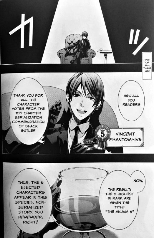 Read Black Butler chapter 107.5 image 1 on Lezhin