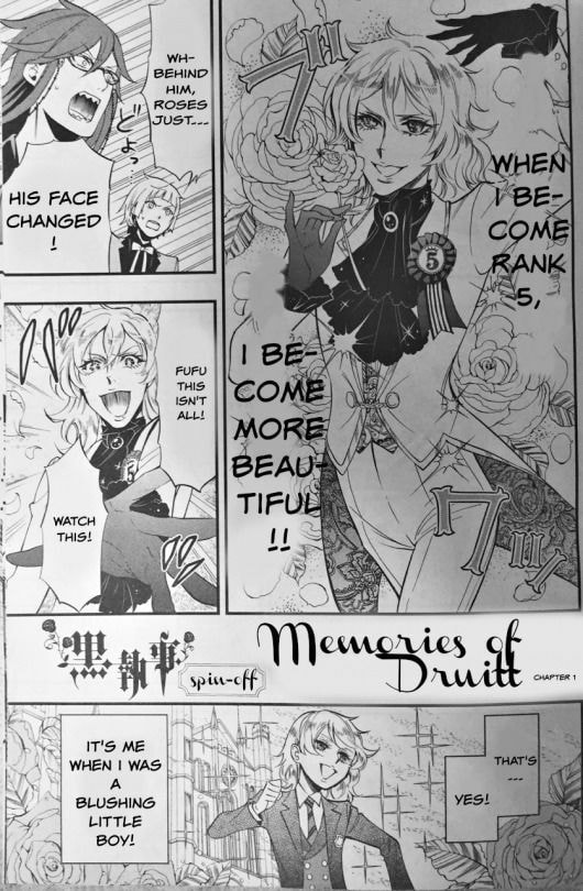 Read Black Butler chapter 107.5 image 14 on Lezhin