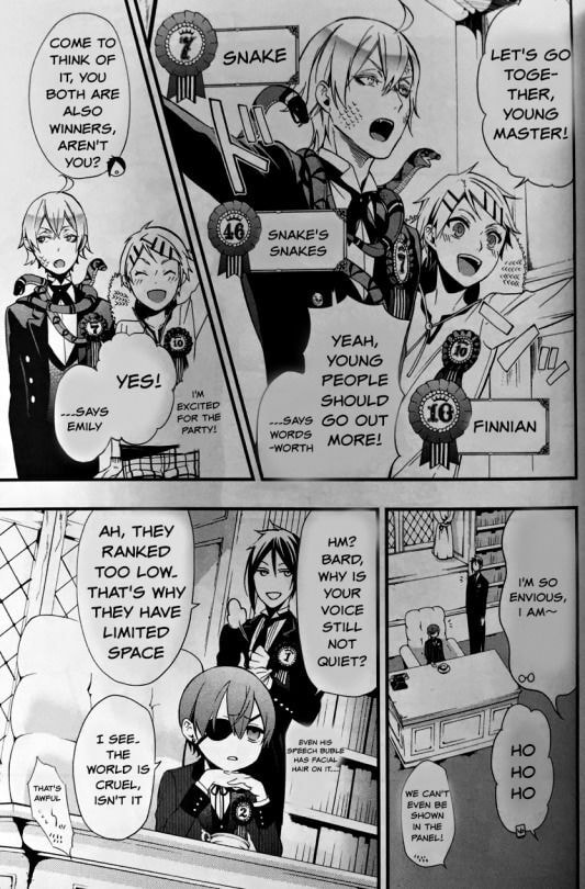 Read Black Butler chapter 107.5 image 6 on Lezhin