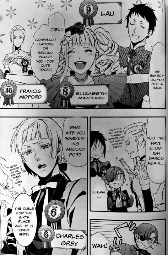 Read Black Butler chapter 107.5 image 8 on Lezhin