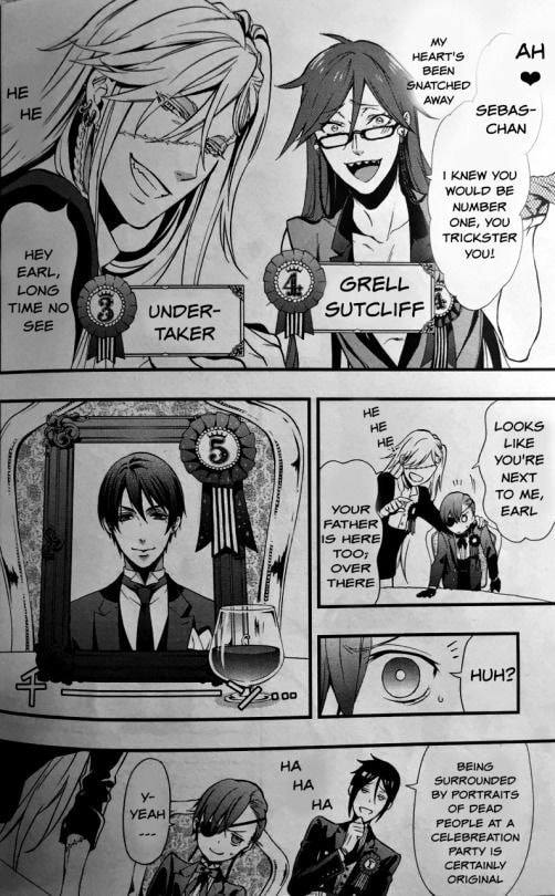 Read Black Butler chapter 107.5 image 9 on Lezhin
