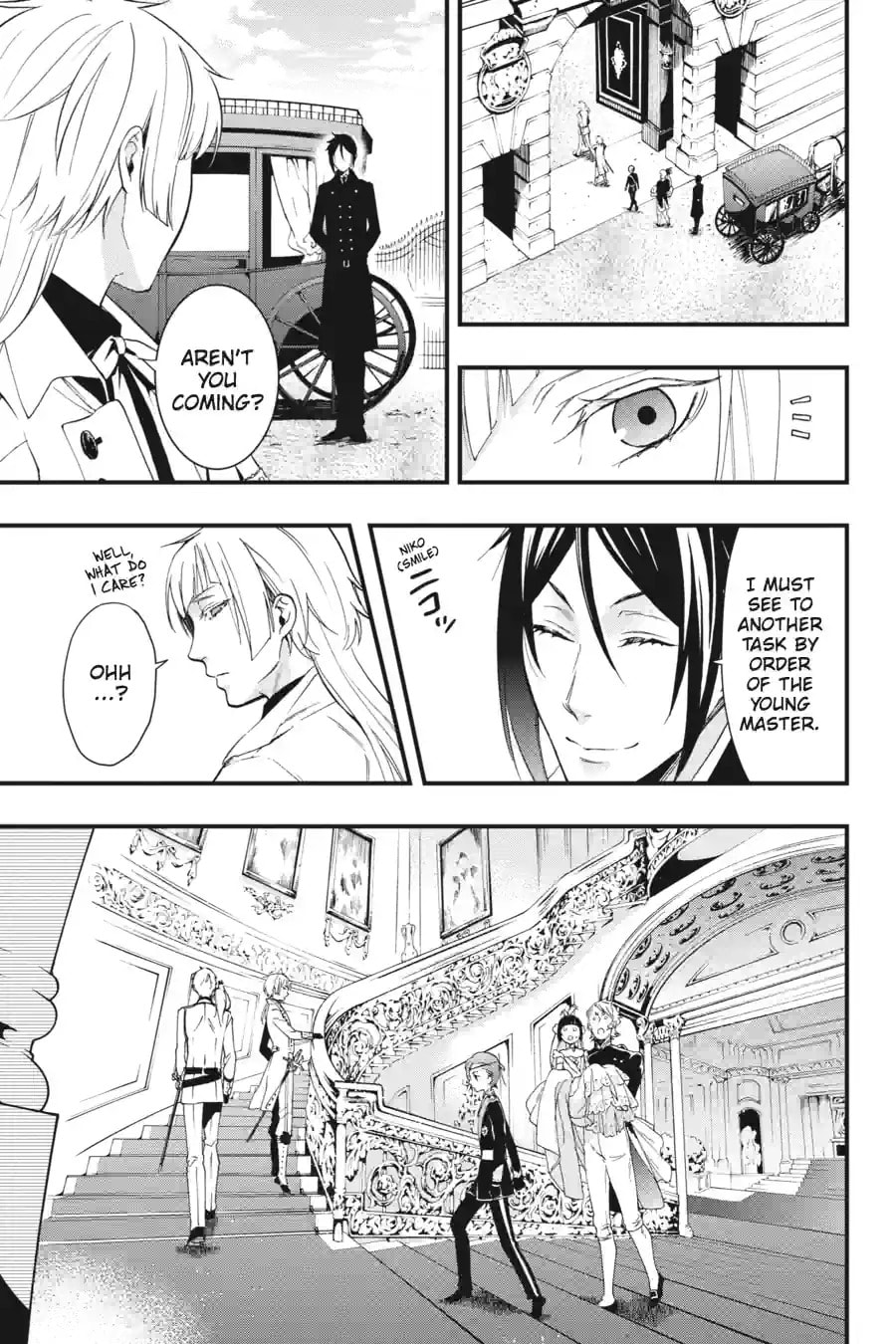 Read Black Butler chapter 108.1 image 2 on Lezhin