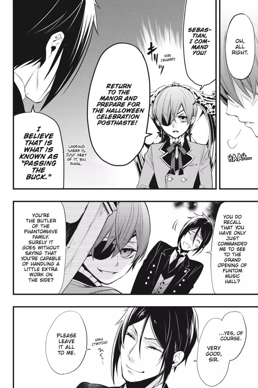 Read Black Butler chapter 24.1 image 7 on Lezhin