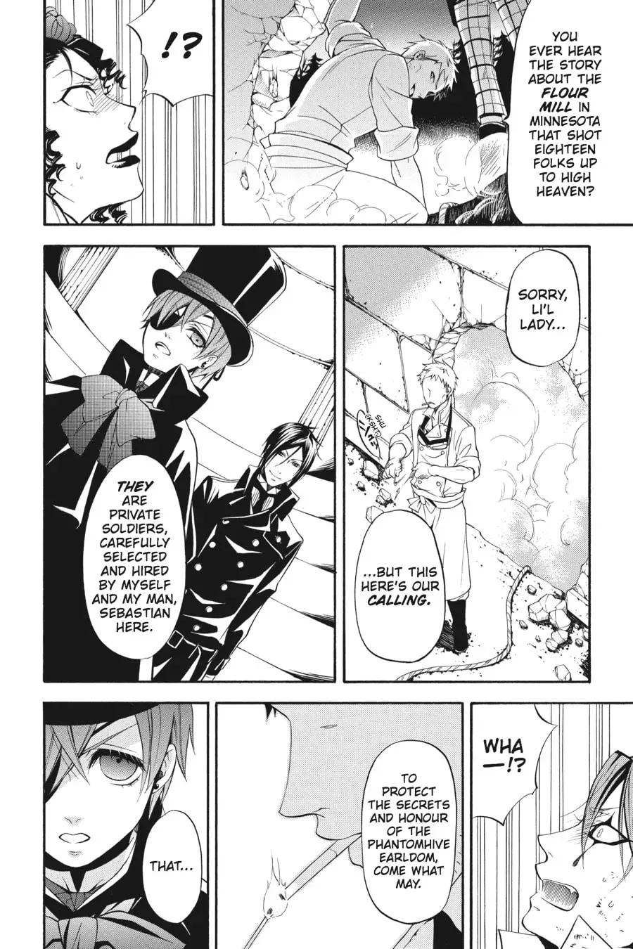 Read Black Butler chapter 33.1 image 35 on Lezhin