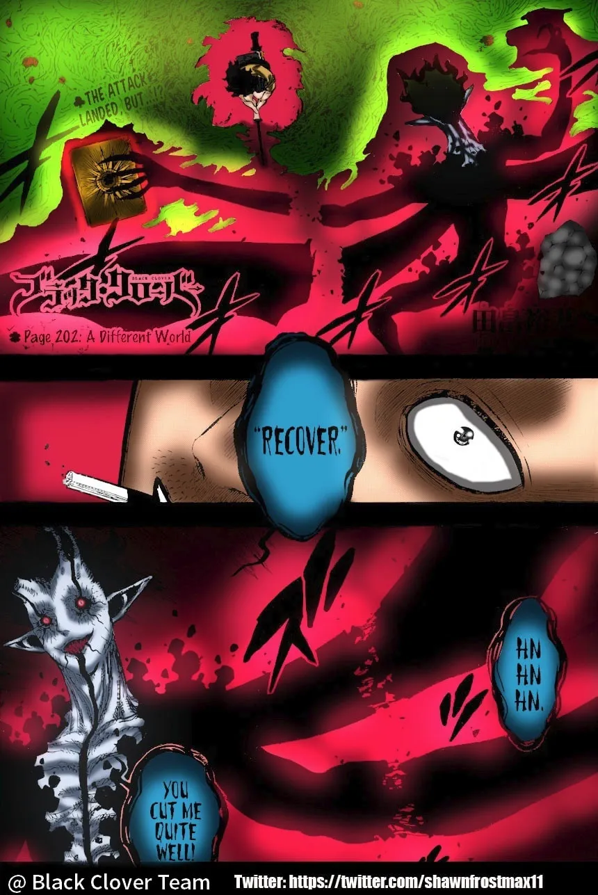 Read Black Clover (Fan Colored) (Colored) chapter 202 image 3 on Lezhin