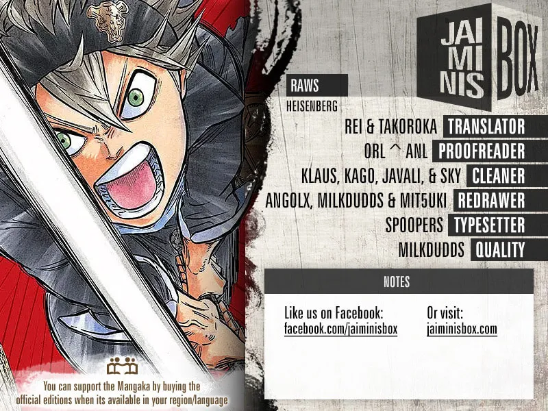 Read Black Clover (Fan Colored) (Colored) chapter 204 image 1 on Lezhin